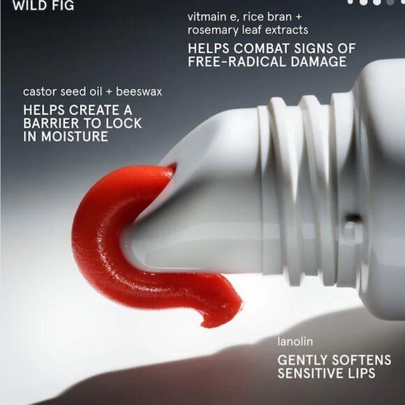 Glossier Balm Dotcom Lip Balm and Skin Salve Color: Wild Fig - sheer coral tint - Picture 4 of 10